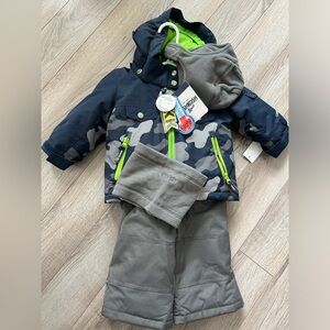 Oshkosh 12 months 4 piece snow suit